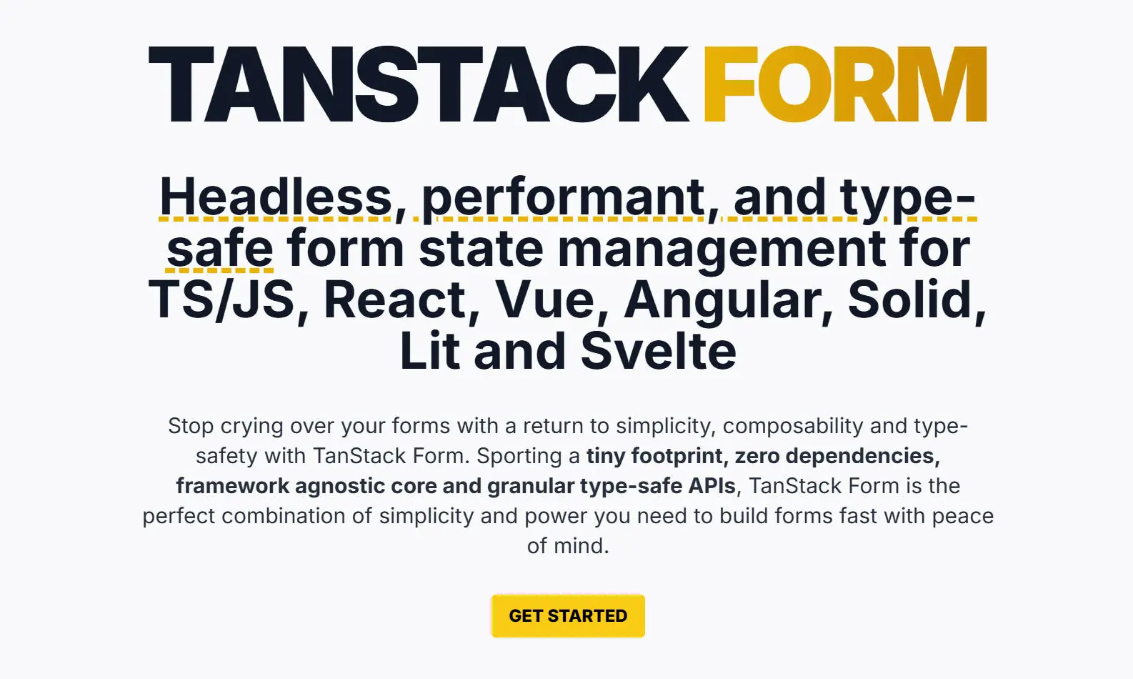 TanStack Form