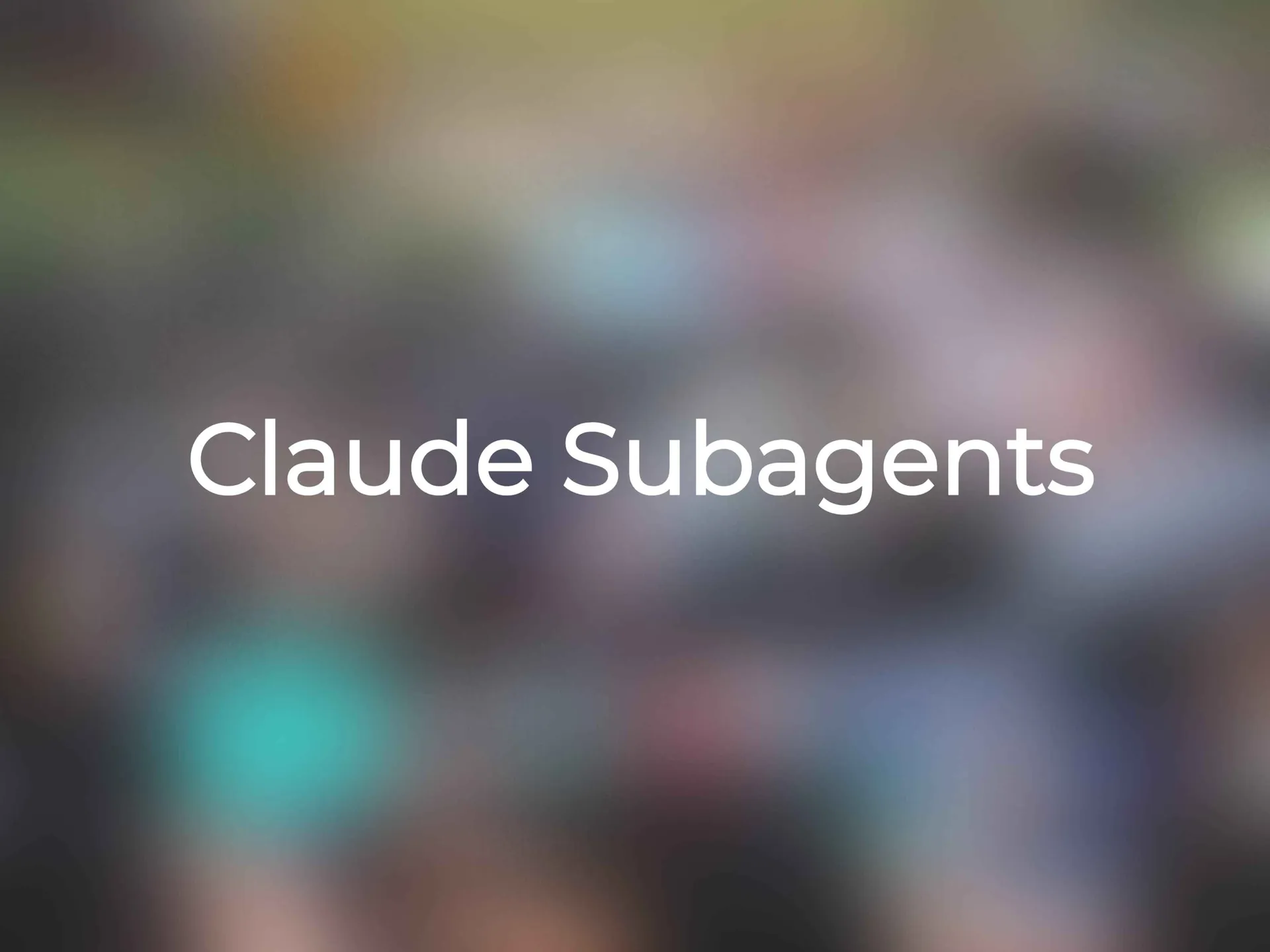 Claude Code Subagent（子代理）使用完整教程