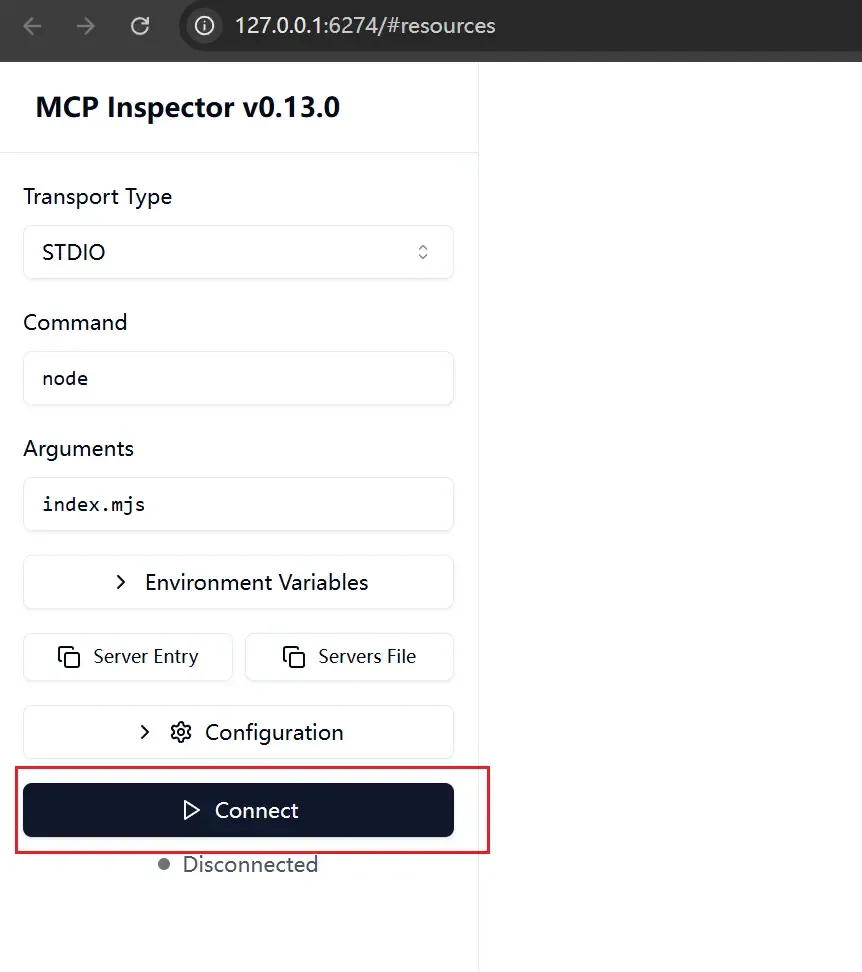 @modelcontextprotocol/inspector