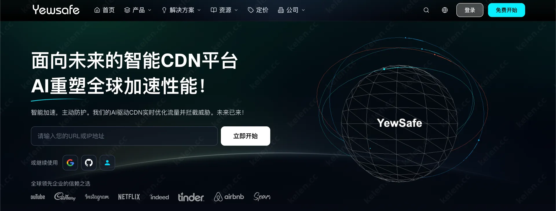 yewsafe高防CDN