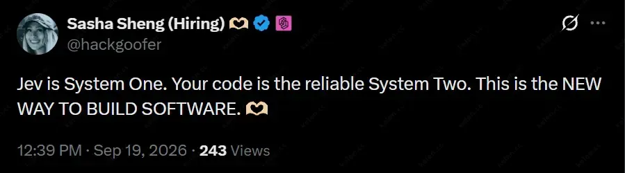 TypeSafe联合创始人发帖
