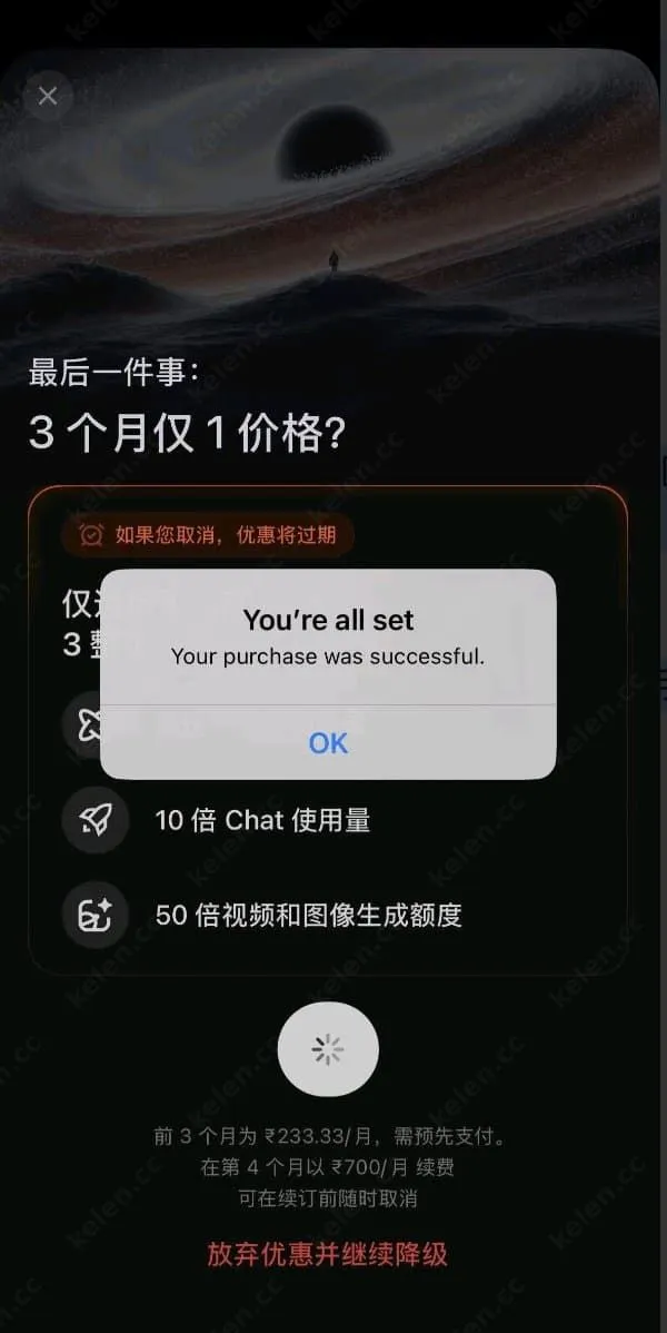 Grok低价订阅成功
